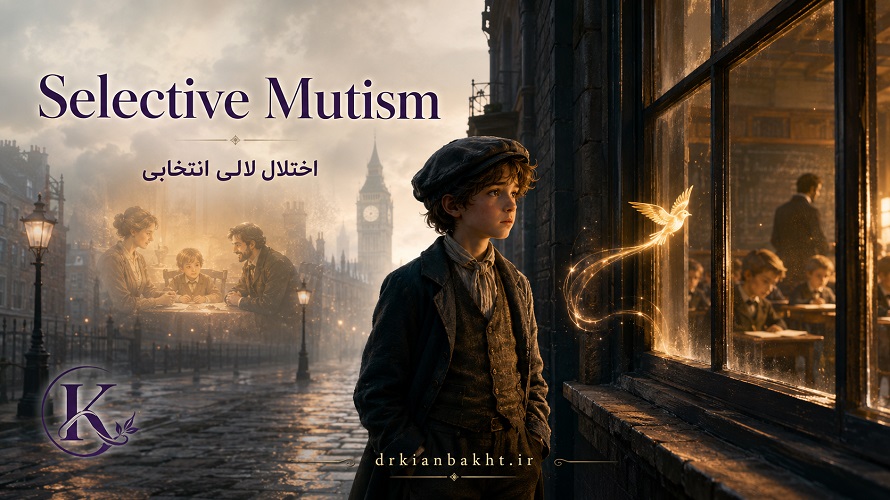 کودک مبتلا به اختلال لالی انتخابی در محیط مدرسه